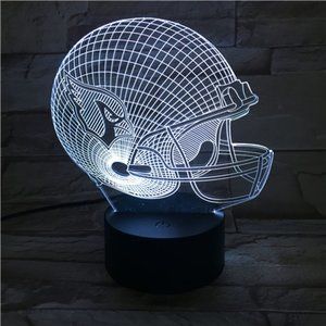 NFL Arizona Cardinals  Football Helmet 3D Light